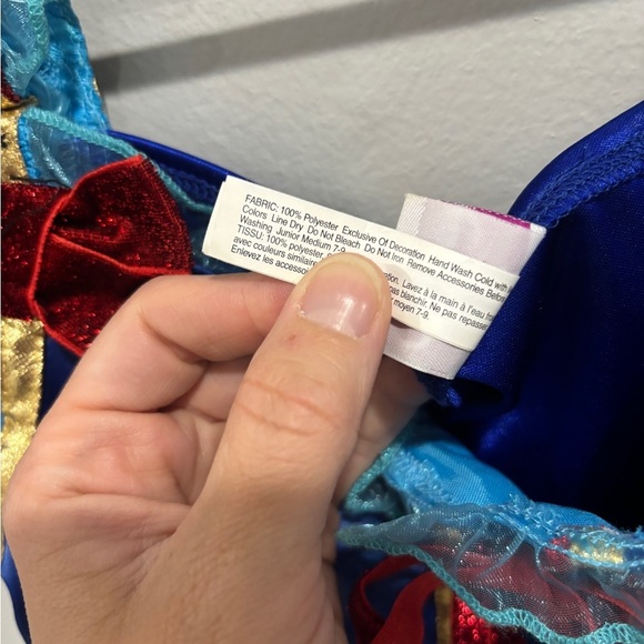 Disney Princess Snow White Halloween Costume Junior Size Size Medium 7-9 - Picture 7 of 11